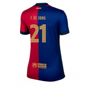 Barcelona Frenkie de Jong #21 Heimtrikot 2024-25 Kurzarm